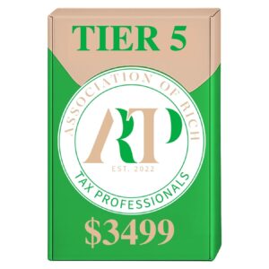 Tier 5: Tax Software, On-Site Training & Mentorship